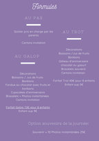 Formules anniversaire