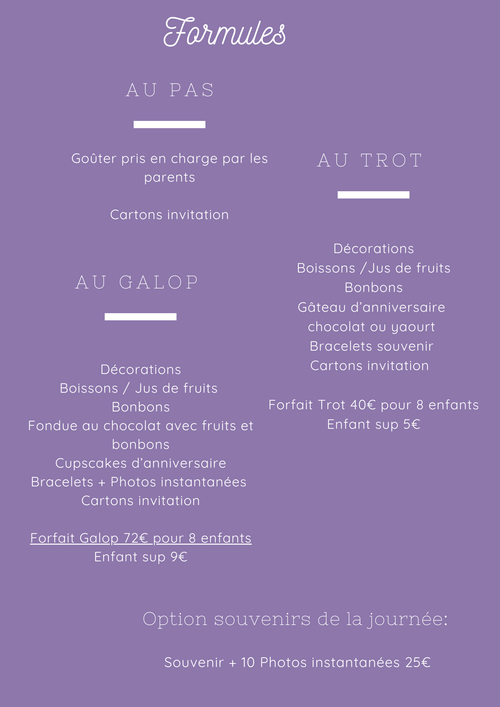 Formules anniversaire